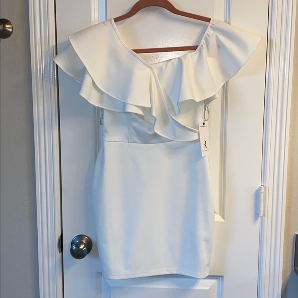 Rare London white dress size 4/SMALL